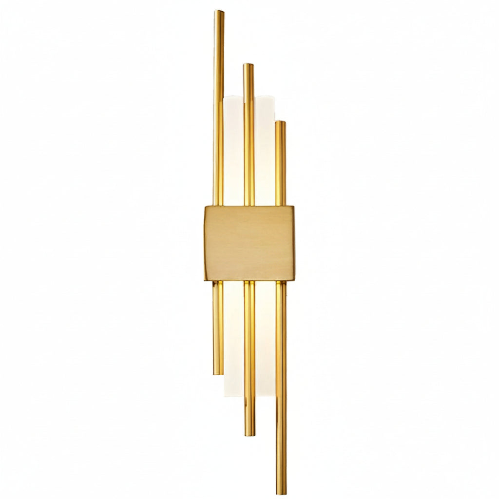 Modern LED Copper Wall Light Fixture