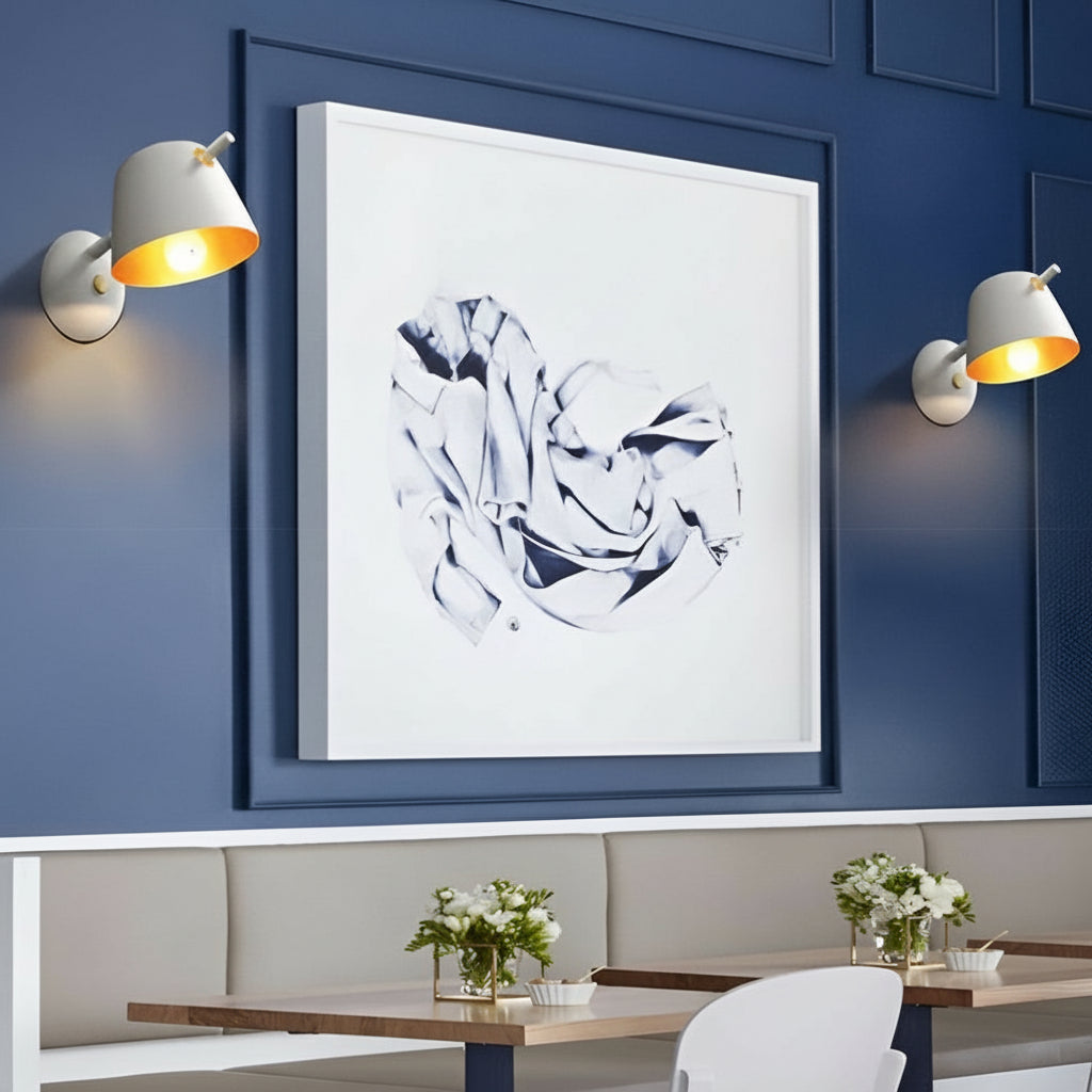 Rustic Iron Wall Light – Modern Matte Sconce E27