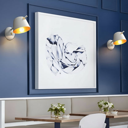 Rustic Iron Wall Light – Modern Matte Sconce E27