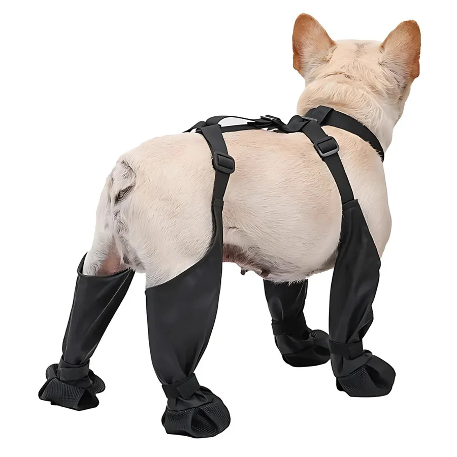 Waterproof Dog Leg Boots with Grip Soles