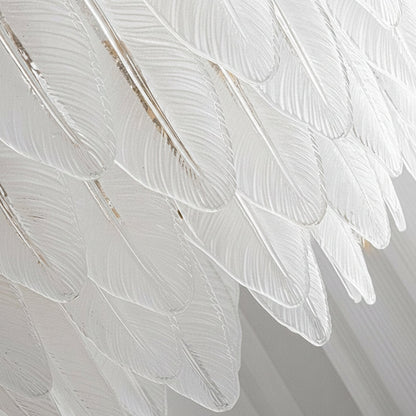 Elegant Glass Wall Light with Gold Accent