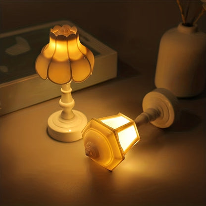 Vintage Style Small LED Desk Lamp for Home