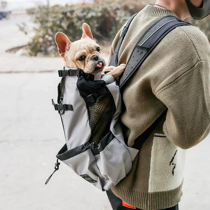 Pet Hiking Backpack - Durable Dog Carrier with Pockets