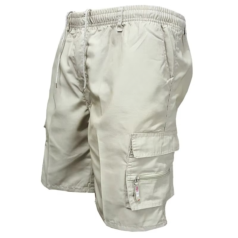 Relaxed Fit Mens Cargo Shorts with Multiple Pockets