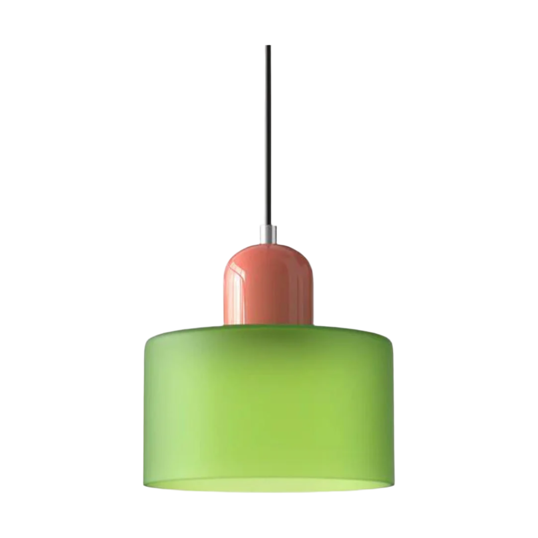 Stylish Round Glass Pendant Light