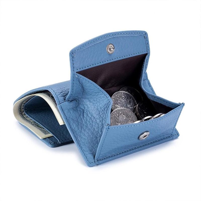 Slim Leather RFID Blocking Wallet