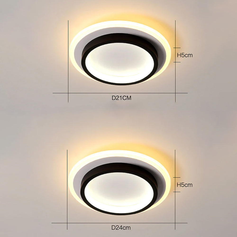 Sleek LED Overhead Ceiling Light Fixtures