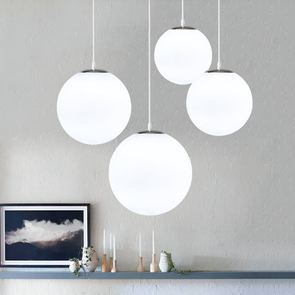 Simple Glass Pendant Ceiling Light Fixture