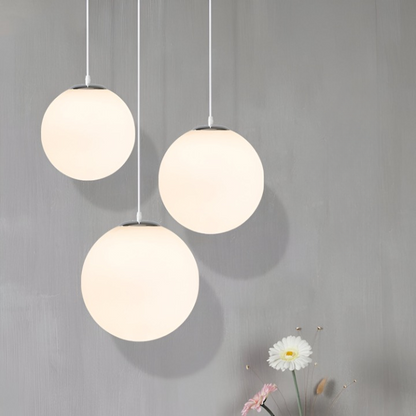 Simple Glass Pendant Ceiling Light Fixture