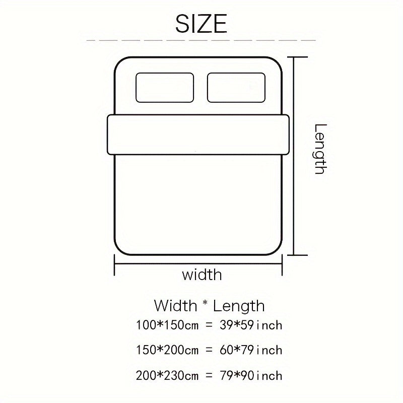 Warm Plush Reversible Fleece Throw Blanket