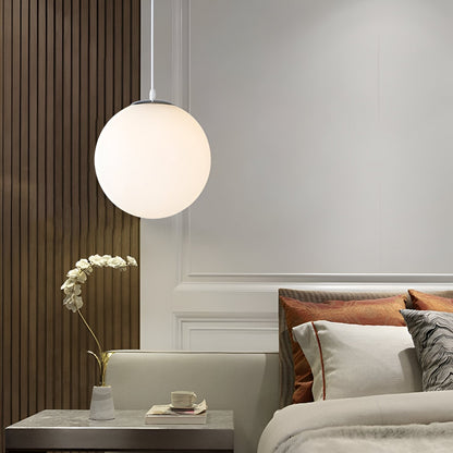 Simple Glass Pendant Ceiling Light Fixture