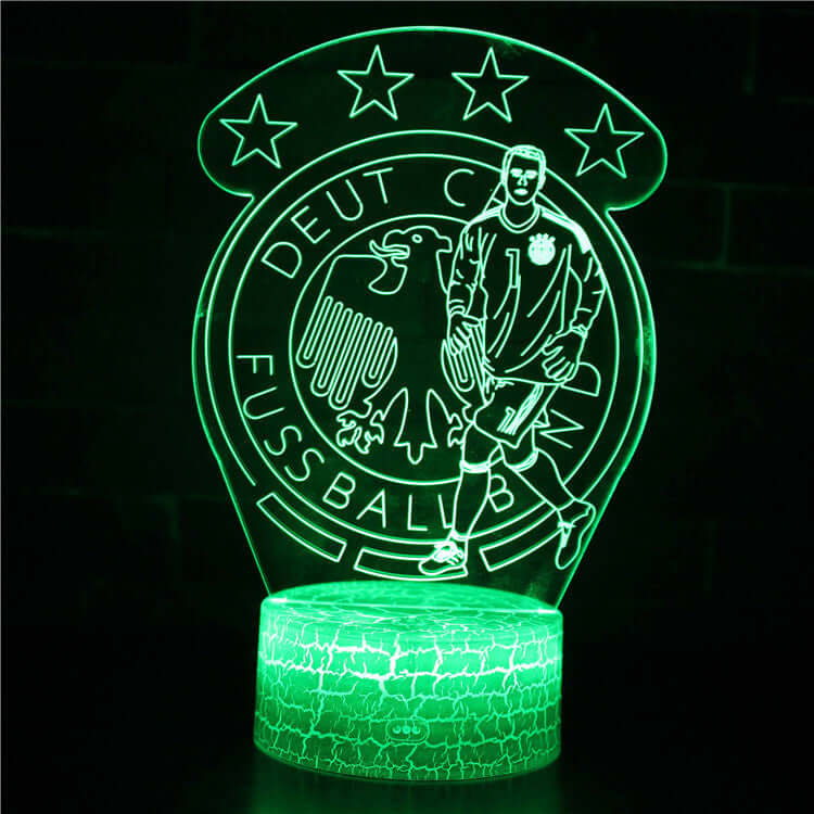 Colorful LED Table Football Lamp
