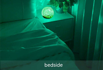 Colorful LED Night Light Crystal Table Lamp
