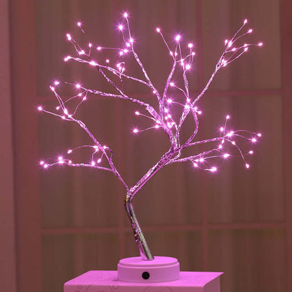 Warm Copper LED Desk Lamp Nightlight
