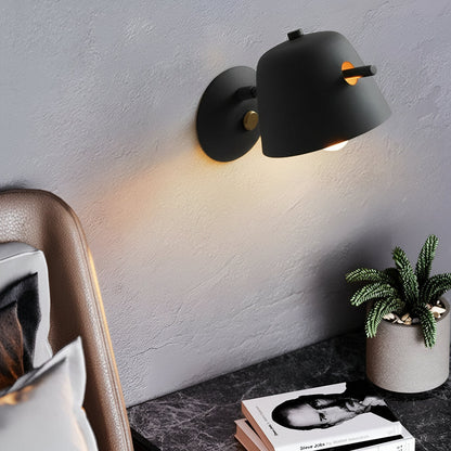 Rustic Iron Wall Light – Modern Matte Sconce E27