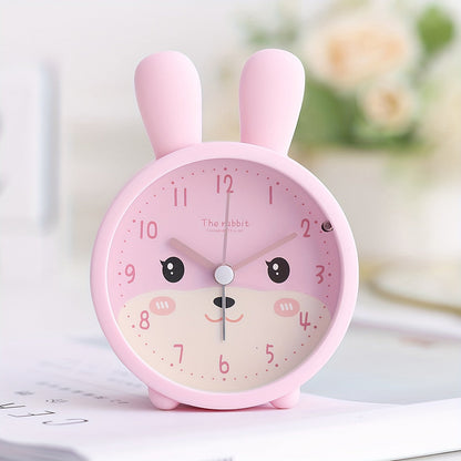 Kids Sleep Clock with Soft Nightlight & Cute Bunny Design - Cofik
