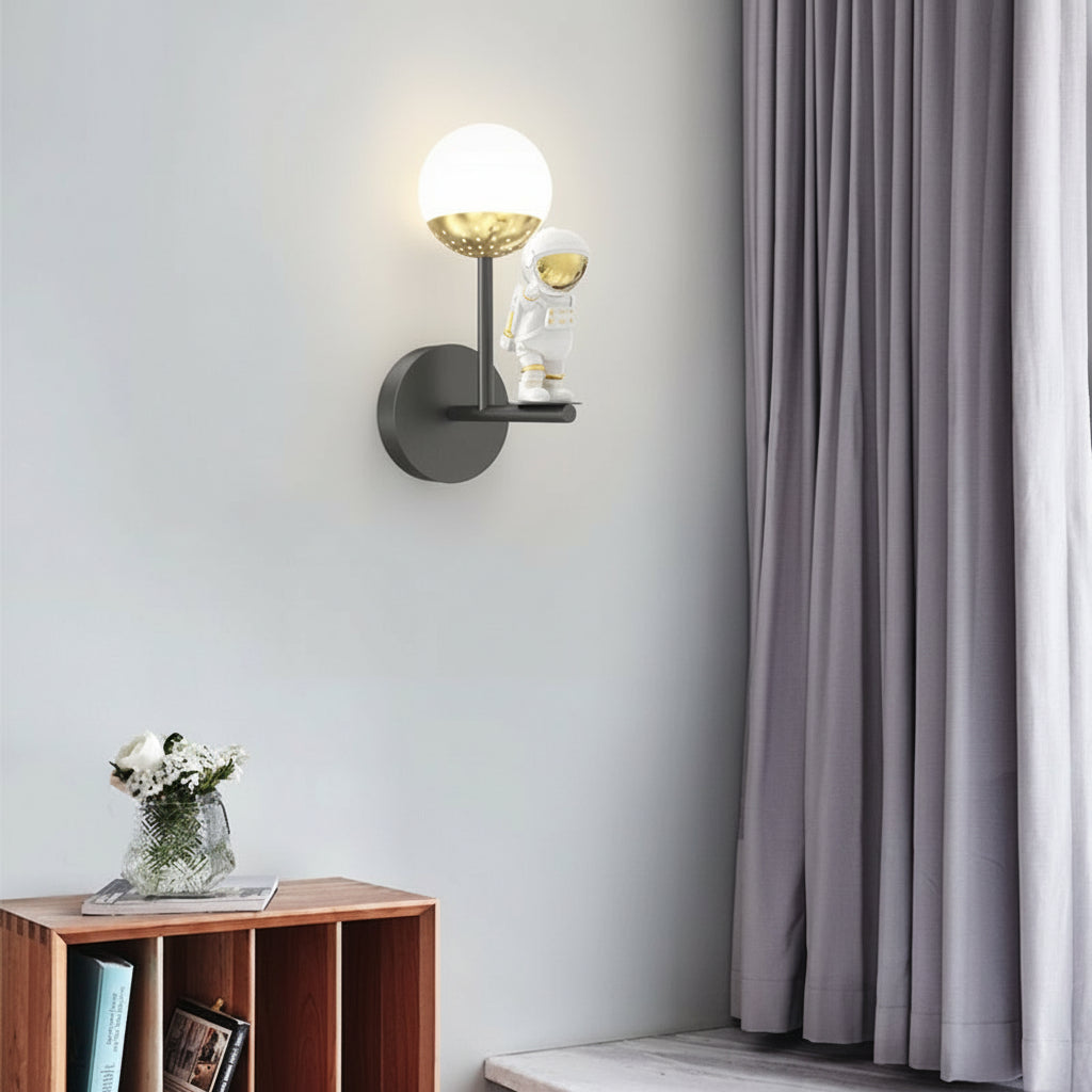 Contemporary 3D Moon LED Wall Light