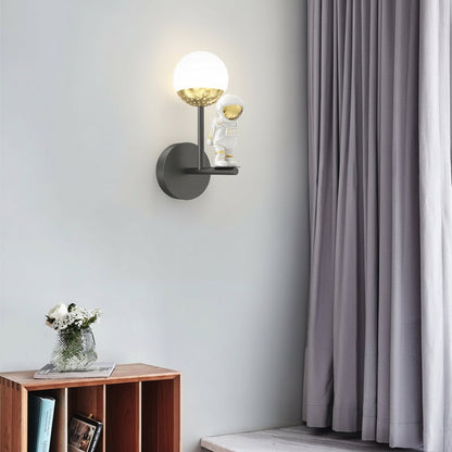 Contemporary 3D Moon LED Wall Light