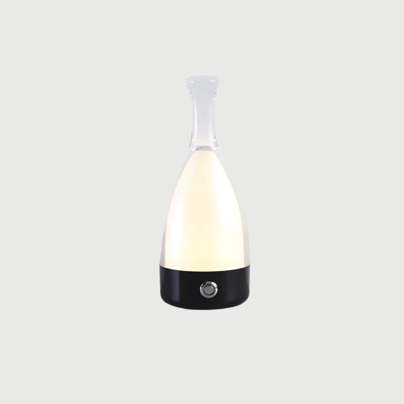 Elegant Wine Bottle Desk Lamp