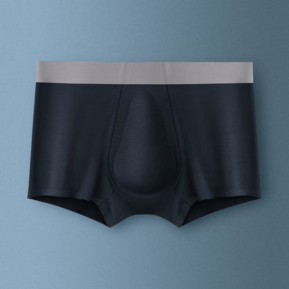 Soft Men's Natural Latex Briefs - Breathable Support Underwear