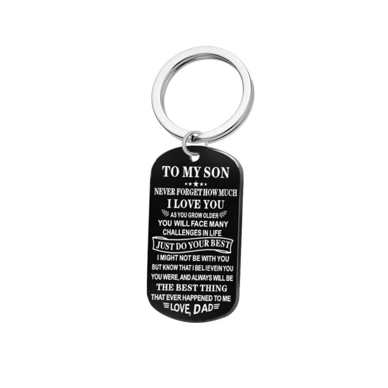 Personalized Kid's Keychain Necklace