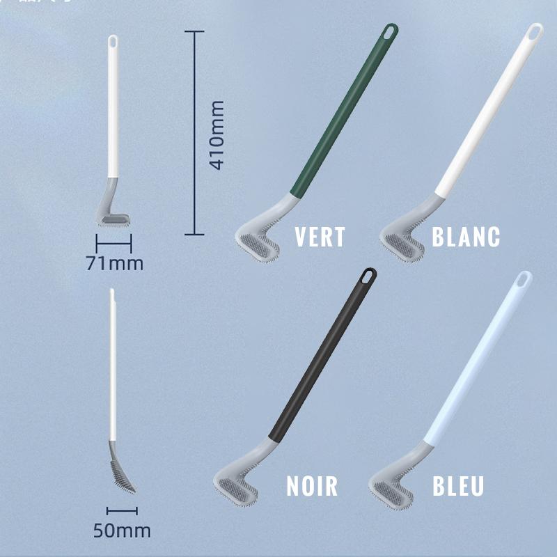 Extended Reach Toilet Brush - Easy Clean