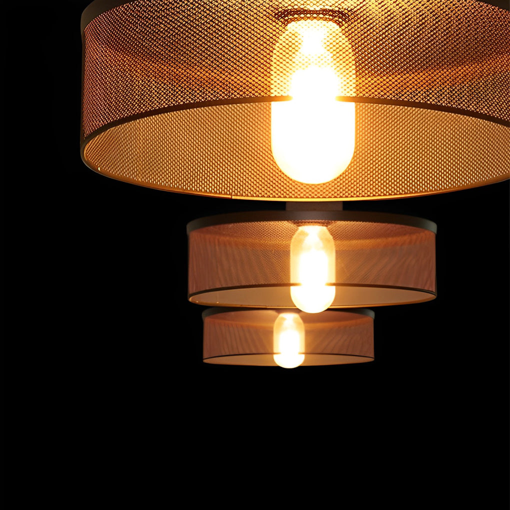 Modern Black Metal Pendant Chandelier Lighting Fixture