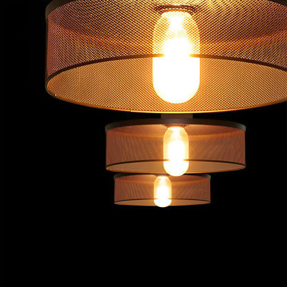 Modern Black Metal Pendant Chandelier Lighting Fixture
