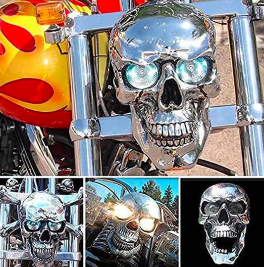 Bright LED Bike Skull Lamp - Cofik