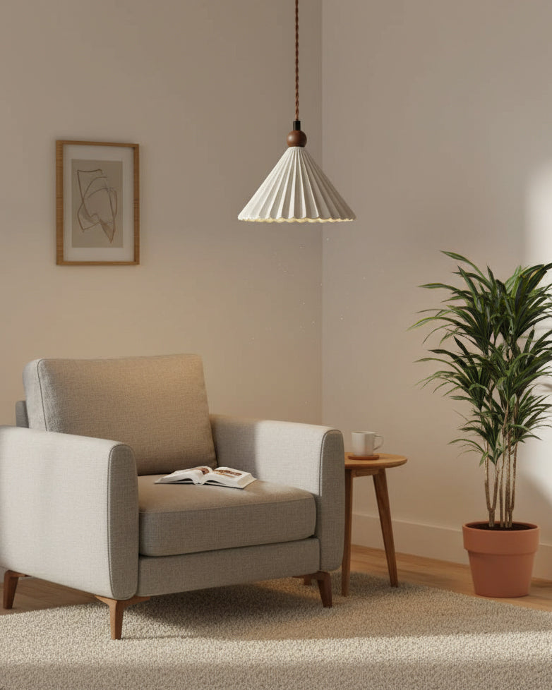 Stylish Blue Glass Pendant Dining Lamp
