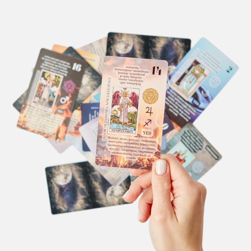 Beginner Tarot Card Deck with Guided Meanings