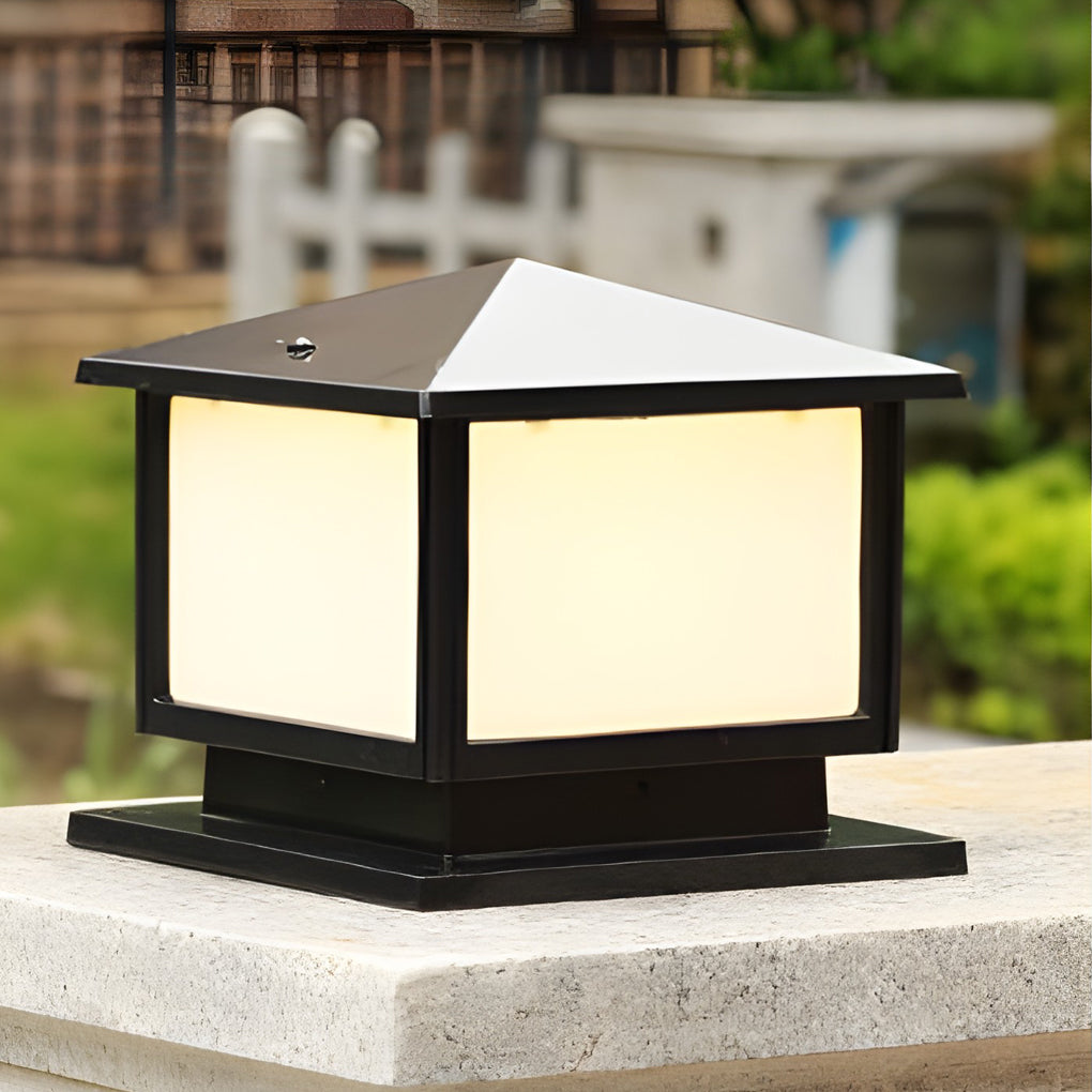 Outdoor Bright Solar Powered Fence Post Lights