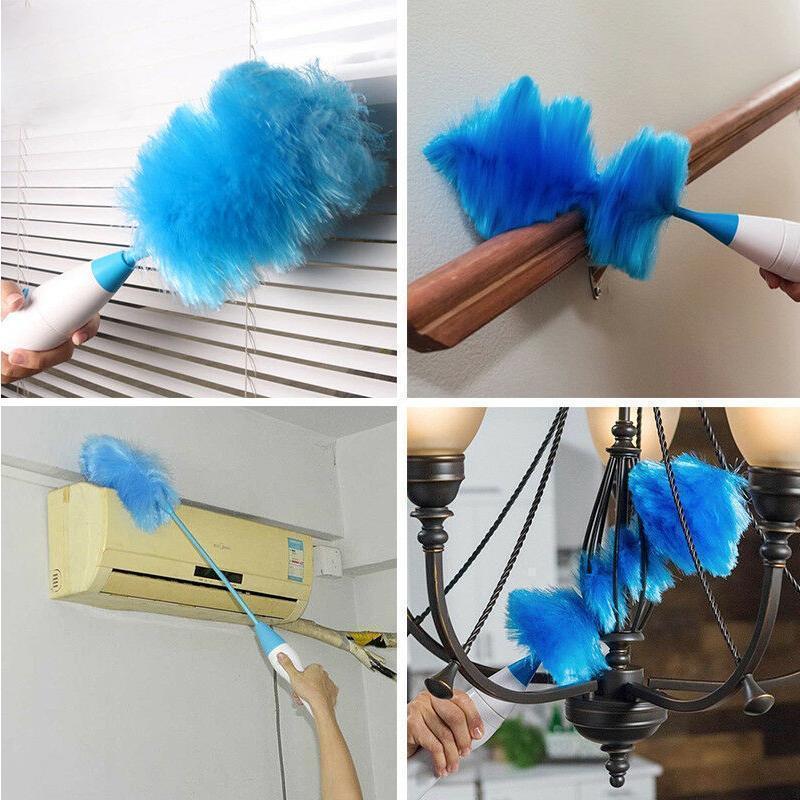 Powerful Extendable Duster with 2 Removable Heads