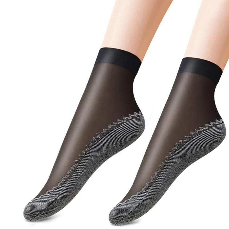 Soft Grip Cotton Socks, 5 Pack - Cofik