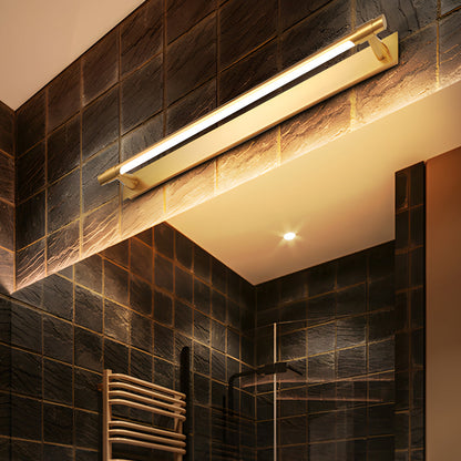 Wide Adjustable Bathroom Vanity Light Bar with Sleek Finish