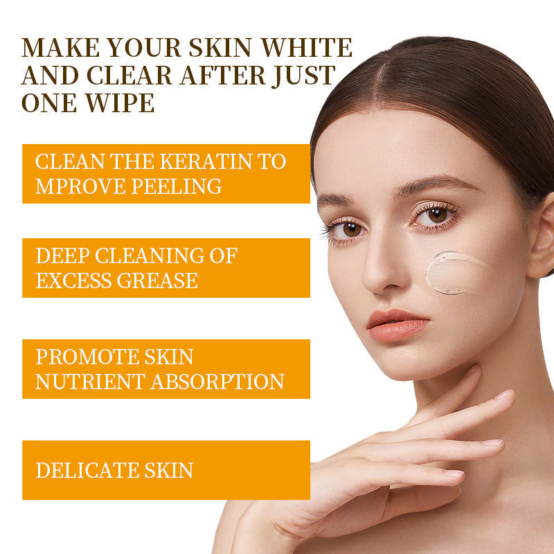 Natural Orange Facial Exfoliating Scrub Gel