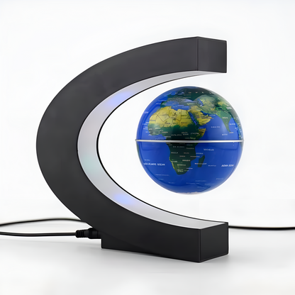 Sleek Magnetic Floating Orb Lamp