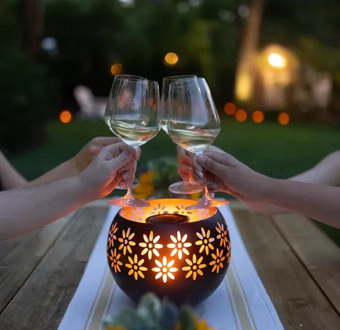 Elegant Floral LED Table Light
