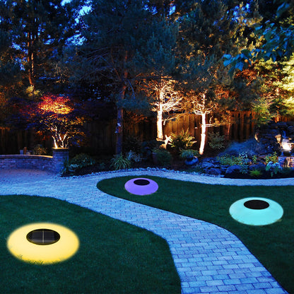 Bright RGB Solar Powered Outdoor Pool Lights