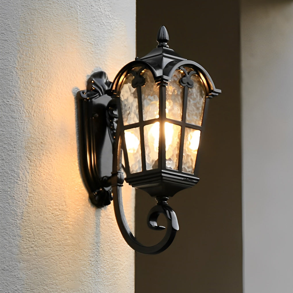 Classic Metal Weatherproof Outdoor Wall Light Fixture