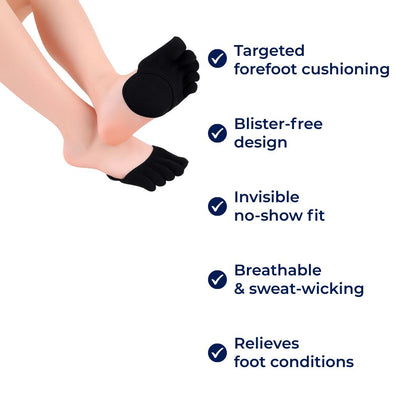 Soft No-Show Socks for Work and Active Leisure