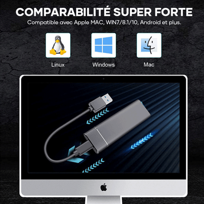 High Speed External SSD Storage Drive