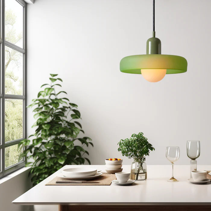 Stylish Colourful Glass Pendant Ceiling Light