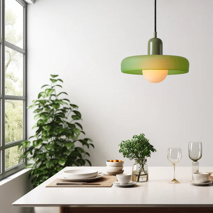 Stylish Colourful Glass Pendant Ceiling Light