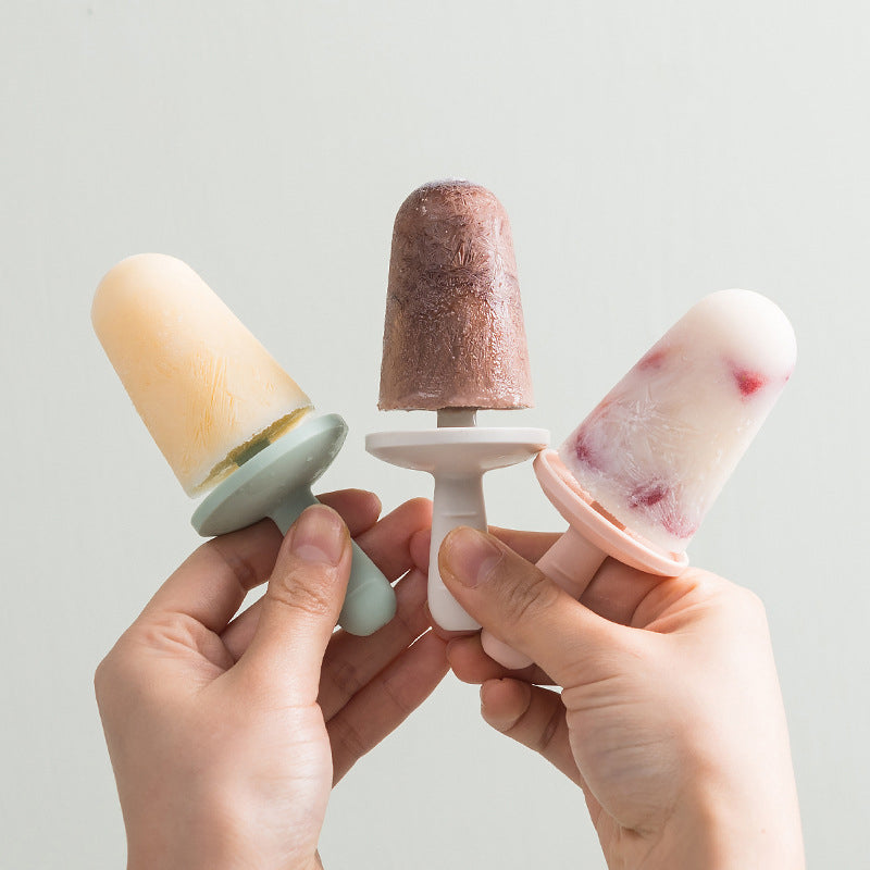 Fun Colorful Ice Pop Molds Set