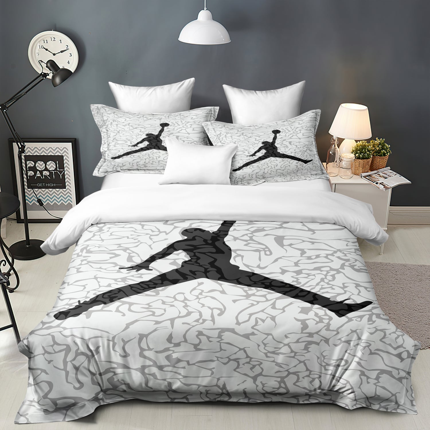 Premium Athletic Bedding Basketball Comforter Set - Cofik