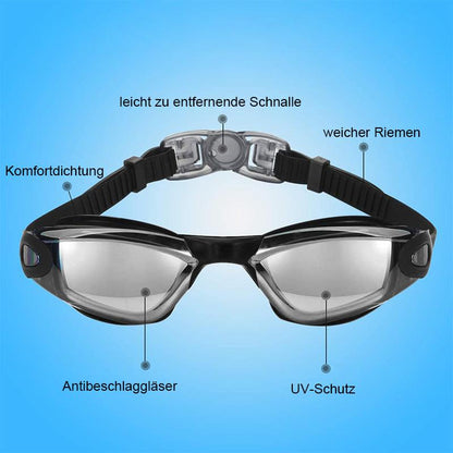 Noxord Waterproof Anti-Fog UV Swim Goggles