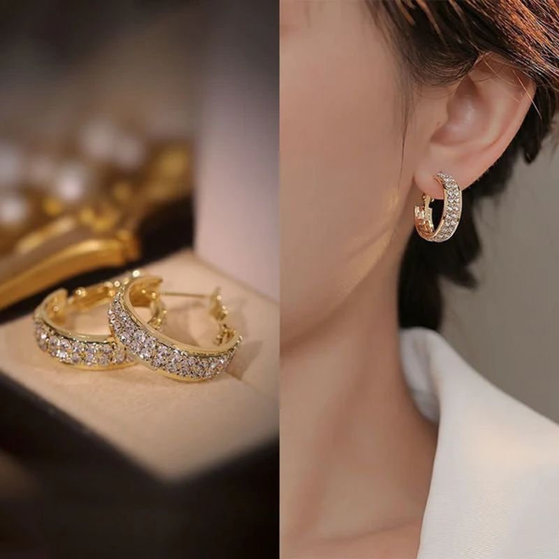 Cofik | Fitness Circle Hoop Earrings