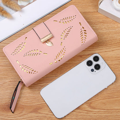 Stylish Ladies Wallet with Floral Design