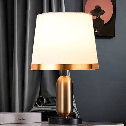 Classic Gold and Marble Style Table Lamp